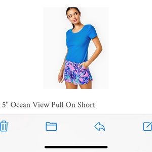 Lilly shorts, never worn